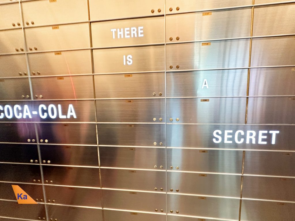 a group of lockers with white text