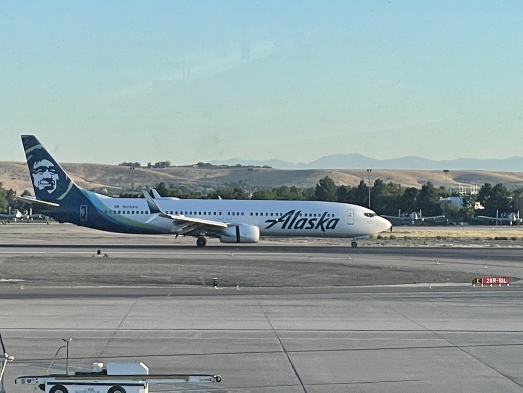 a large airplane on a runway