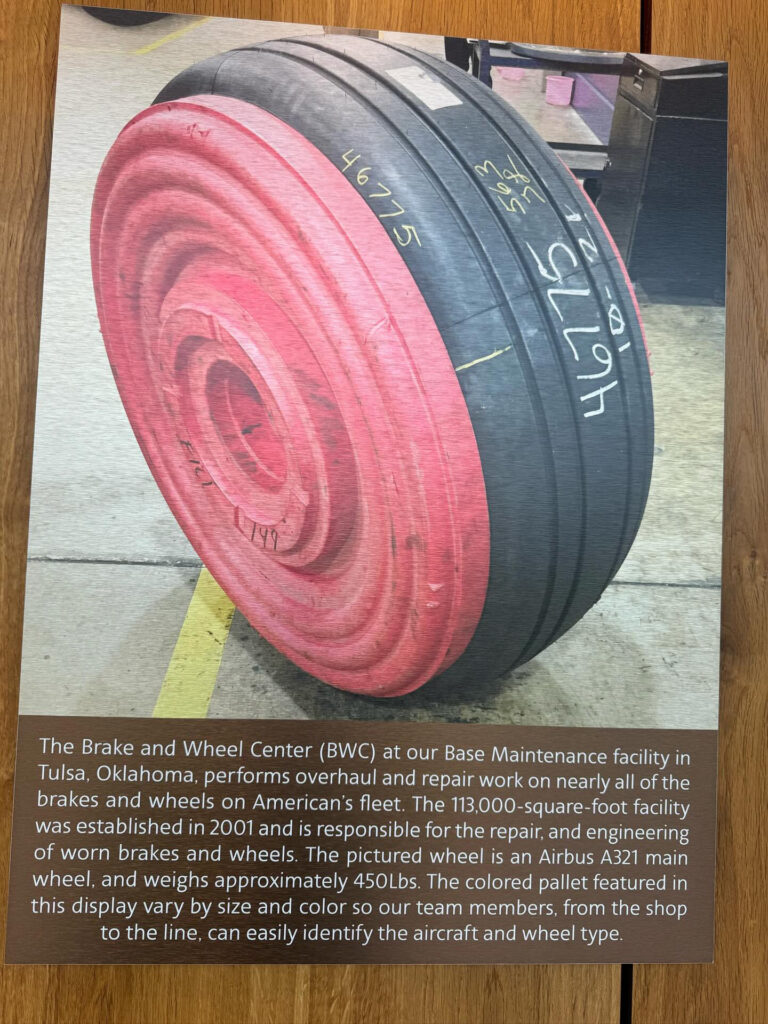 a poster with a tire on it