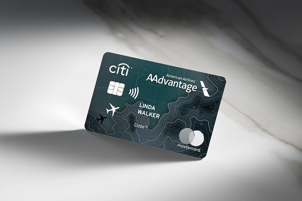 a credit card on a marble surface