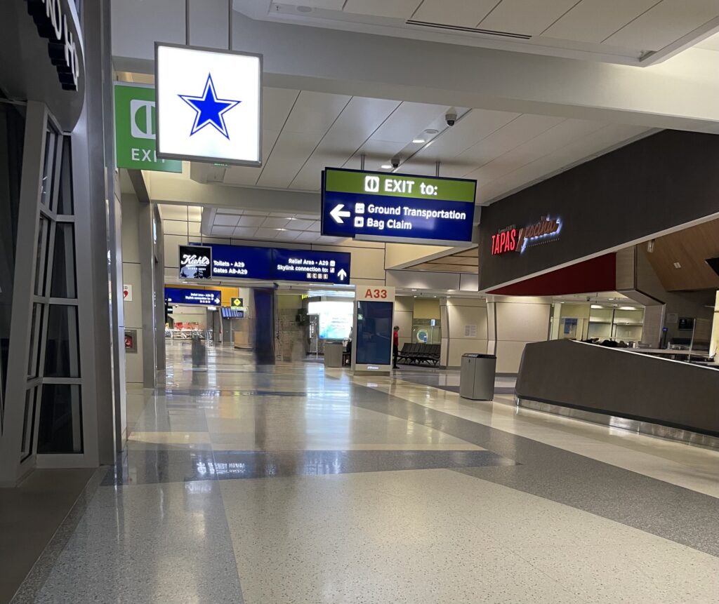 Terminal A shops